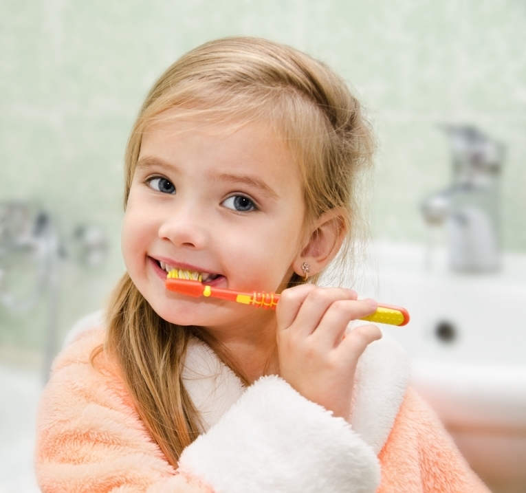 Shutterstock-Children-Girl-Toothbrush